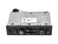 Heating / Ventilation control switch RHD, Black. Porsche 964 C2 / C4 with A/C - 9646590480101C, 964659048001DB