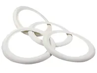 Juego de tapacubos 16', Blanco. Porsche 356 - AC601216, 8160300310