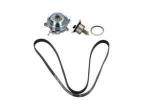 Kit pompe à eau, courroie et thermostat. Porsche 718 Boxster 2.0L / 718 Cayman 2.0L - 9A210605002, 9A210605001, 9A210605003, 9A110622603, 9A110622602, 9A712111000, 0PB121110A, 0PB121688, 9A2210222400/1