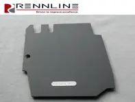 Panneau de plancher en aluminium Rennline. Côté passager. Porsche 356B / 356C - F13