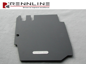 Panneau de plancher en aluminium Rennline. Côté passager. Porsche 356B / 356C - F13