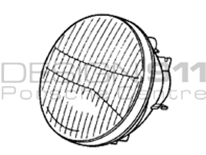 Unité de phare. Voitures Porsche 968 LHD