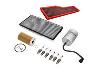 Engine Service Kit - Air/Fuel/Oil Filters, Spark Plugs & More - for Porsche 986 Boxster 2.5L 1997-1999 - 99610722560, 99610731351, 0PB115499A, 99611025301, 99611013103, 99611013104, 90012310630, 99657221901, 99657221902, 99657121903, 99757121900, 99757121901, 99757121902, 99917020190