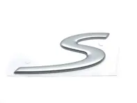 S - Insigne, argent mat. Porsche 997 C2S / C4S - 99755924300, 997.559.243.00