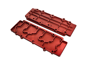 Nockenwellen-Motorabdeckung – untere Legierung in Rot Porsche 911 1968–89 - 93010511600, 93010511605, 93010511601, 93010511602, 93010511603, 93010511604