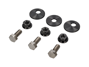 Befestigungssatz für Titan-Auspuffendrohre aus Titan mit Muttern und Schrauben. Porsche 997 GT3, 991 GT3 und GT3 RS - 99711125390, 99711125393, 99908464901, 99711175391, 99711175391