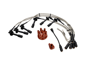 Ontstekingsset HT-kabels, rotor, verdelerkap Porsche 911SC - 91160201103, 91160201203, 91160906100, 91160901007, 91160901107, 93060290104, 93060290401, 93060290105