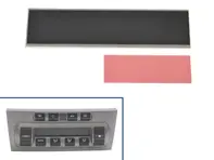 Conjunto de pantalla para la reparación del aire acondicionado de la unidad de control climático. Porsche 997 / 987 Caimán - 5961, 99765310111, 99765310112, 99765311111, 99765311113, 99765320102, 997.653.101.11, 997.653.101.12, 997.653.111.11, 997.653.111.13, 997.653.201.02