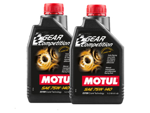 Huile de transmission MOTUL GEAR COMPETITION 75W-140 2 litres - 105779