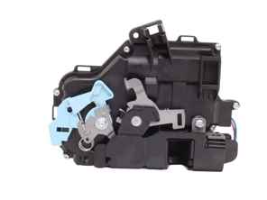 Serrure de porte avant. Porsche 955 Cayenne / 957 Cayenne (conduite à gauche). - 95553101501, 95553101507, 95553101601, 95553101607