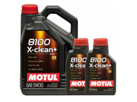 MOTUL 8100 X-CLEAN+ 5W-30 发动机油 7 升 - 106376, 106377
