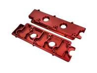 Tapa del motor del árbol de levas - Aleación superior en rojo Porsche 911 1968-89 / 965 - 90110511503, 90110511511