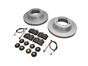 VORDERRAD-Bremsbeläge und Bremsscheibenpaket. Porsche 964 C2/4 1990-94 - 96435104106, 96435193903, 96461236302, 96435109601, 96435109602, 96435104102, 93035193802, 93035193803, 93035193804, 93035193805, 93035194015, 93035194025, 95135193005, 95135193006, 95135193016, 95135193901, 95135193902, 95135193903, 95135193904, 95135193905, 95135193908, 96435193002, 96435193902, 96435293000, 96535293000, 96535293003, 96535293004, 96535293900, 96535293903, 99335293003, 99335293903, 96435193905, 96461236301, 96461221100, 96461236300