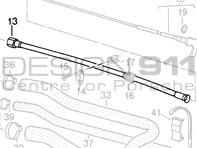 Manicotto in gomma per tubo guida asta di livello. Porsche 993 - 99320715800 - 99320715800