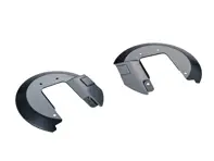 Bremsscheiben-Abdeckplattensatz, vorne. Porsche 911 / 912 1965 bis 1968 - 90135180114, 90135180214