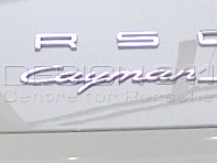 'CAYMAN' Badge for Porsche 981C Cayman 2013>> - 98155923900