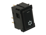 Heater control switch. Porsche 944 / 964 LHD Cars / 968 - 94465392200 - URO-011536