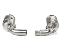 Akrapovic Verbindungsrohrset mit Kat (SS) für Porsche 992 Carrera / S /4 / 4S / Cabriolet 2019 - 2020 - 992254400G, 992254400J, 992254400GX, 992254400JX, 992254400LX, 992254400L, 992254450G, 992254450L, 992254450GX, 992254450LX, 992254450J, 992254450JX