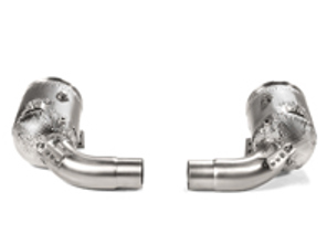 Tube de liaison Akrapovic avec cat (SS) pour Porsche 992 Carrera / S /4 / 4S / Cabriolet 2019 - 2020 - 992254400G, 992254400J, 992254400GX, 992254400JX, 992254400LX, 992254400L, 992254450G, 992254450L, 992254450GX, 992254450LX, 992254450J, 992254450JX