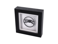 Steering wheel 911 '67 Butterfly Porsche Art - Box framed 1:8 scale - 91461380512