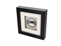 Steering wheel 911 '67 Butterfly Porsche Art - Box framed 1:8 scale - 91461380512