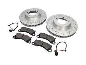 Bremsbeläge und Bremsscheibenpaket VORN Porsche 991 S 3.8L - 99135240301, 99135240401, 99135140302, 99735140402, 9P1615301, 9P1615302