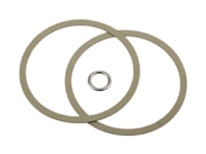 Oil strainer gasket set with sump sealing ring. Porsche 914 - 021198031B, 017.494, N0138051