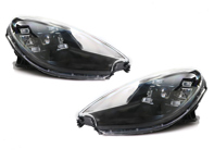 Headlamps set Black with PDSL PLUS-Style 2019 facelift look LHD cars - 95B941029AT, 95B941029BS, 95B941029DH, 95B941029ES, 95B941030AT, 95B941030BS, 95B941030DH, 95B941030ES, 95B941029AS, 95B941029BP, 95B941030AS, 95B941030BP