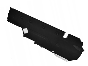 Underbody trim, Centre left. Porsche 970.2 Panamera 2014-16 (LWB) - 97050412106 - 970 504 12106