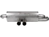 Échappement Sport avec deux sorties centrales GT3 Ø 70 mm. Porsche 964 C2 / C4 - 96411104504 - 92.560SGT, 1620614900