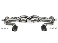 Auspuff Valvetronic X-Pipe-System. Porsche 718 GT4 / GTS / Spyder (2020+) - 982251053F, 982251053H, 982251053K