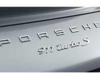 'PORSCHE 911 TURBO S' Rear Badge for Porsche 991.2 - 99104480385G2X