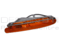 Indicator unit front, Amber. Porsche 944S2 / 944TT - 95163141100, 95163141200