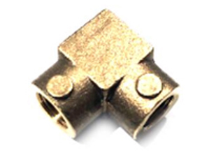 Winkelstück Bremsleitung. Porsche 911 / 924 / 924S / 944 / 964 / 914 - 90135561501, 90135561500