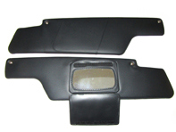 Zonnekleppen kit met spiegelklep Links en Rechts. Porsche 914 - 91473104412OEM, 91473104412