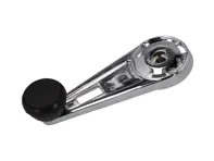 Fensterkurbel, in Chrom. Porsche 911 1965-77 - 91154247102, 91154247100