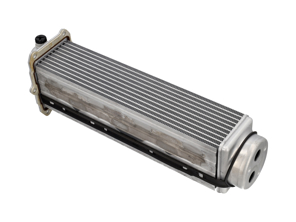 Intercooler for air compressor for hybrid Porsche 970 / 958 - 95811062110, 95811062111, 95811062120, 95811062121