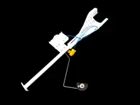 Jauge de réservoir sans bride. Porsche 997.2 - 99762083102, 99762083103