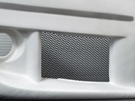 Aluminium Black Mesh 'Diamond' Style - Mesh size:  100cm x 40cm - 99950555555
