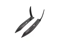 REAR BUMPER SPLITTERS IN CARBON 991.2 C4 / GTS 2017-19 - 99150502263, 99150502264, 99150502265