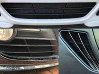 Front bumper radiator and side vent wire mesh kit Porsche 987 Gen 2 Cayman