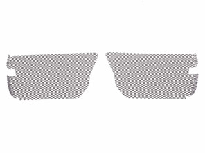 Kit de grille en treillis métallique pour pare-chocs avant Rennline. Porsche 970.1 Panamera / Panamera S