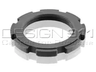 Écrou de blocage inférieur de l'amortisseur. Porsche 993 - 96434350203