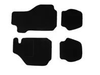 Fußmattensatz, schwarz. Porsche 911 73-89 Targa/Cabrio LHD Autos - 1601700110 - 1601700110