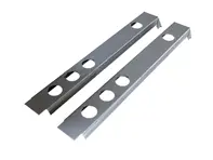 Mounting brackets engine lid hinge. Porsche 356A / 356B - 64451200126 - PP190B, P190B