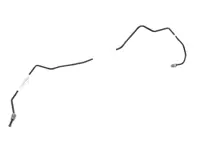 Druk lijn. Porsche 996 Turbo/GT2 - 99631428205, 99631428203