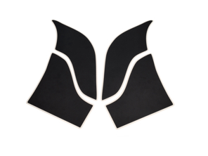 Juego de 4 láminas protectoras contra piedras, NEGRO. Porsche 964 Película protectora de pintura - PCG55932515