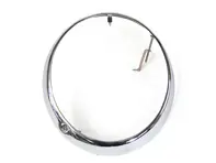 Enjoliveur extérieur de phare, Chrome. Porsche 911 1965-86 - 91163193300