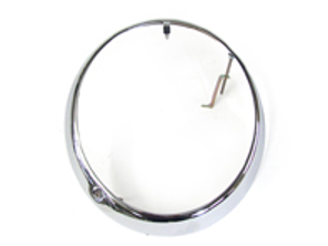 Enjoliveur extérieur de phare, Chrome. Porsche 911 1965-86 - 91163193300