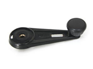 Fensterkurbel, schwarz. Porsche 911 1974-83 - 1688300100, 91154247101, 91154247103
